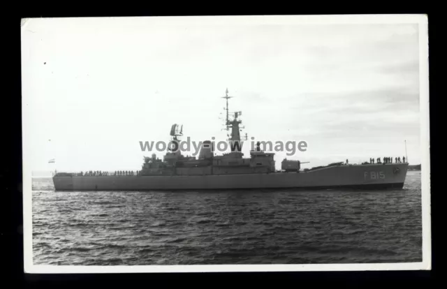 WL2272 - Dutch Navy Warship - Isaac Sweers F815 - photograph by Wright & Logan