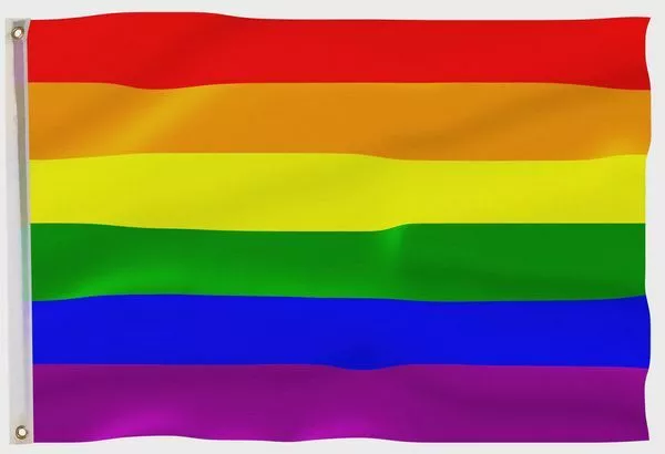 BANDIERA ARCOBALENO BANDIERA bandiera sibilante Peace 90X150 LGBT bandiera  arcobaleno occhielli Csd Pride EUR 8,05 - PicClick IT