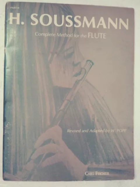 H. Soussmann, Complete Method for Flute, Part III, 24 Grand Studies #0505