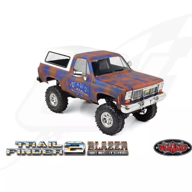 ES- Rc4Wd Trail Finder 2 Rtr W/Chevrolet Blazer Body Set - RC4ZRTR0055