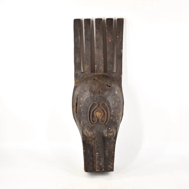 Baule Portrait Mask Cote d'Ivoire