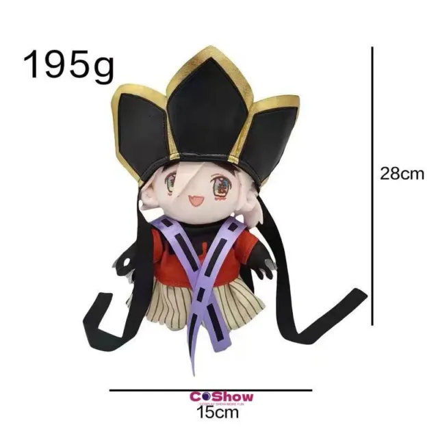 28CM Anime Demon Slayer Douma Plush Doll Dress up Toy Cosplay Plushie Xmas Gift