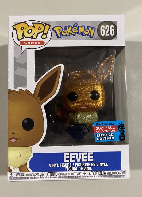 Toys | Funko Pokemon Eevee Diamond Collection 626 Nycc 221 Virtual Con Le