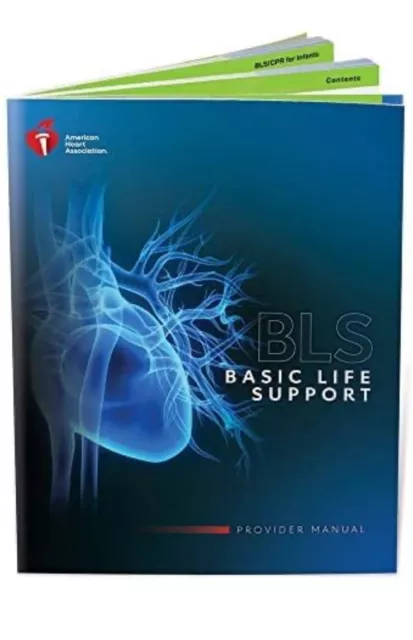 NEW 2020 American Heart Association (AHA) BLS Basic Life Support Provider Manual