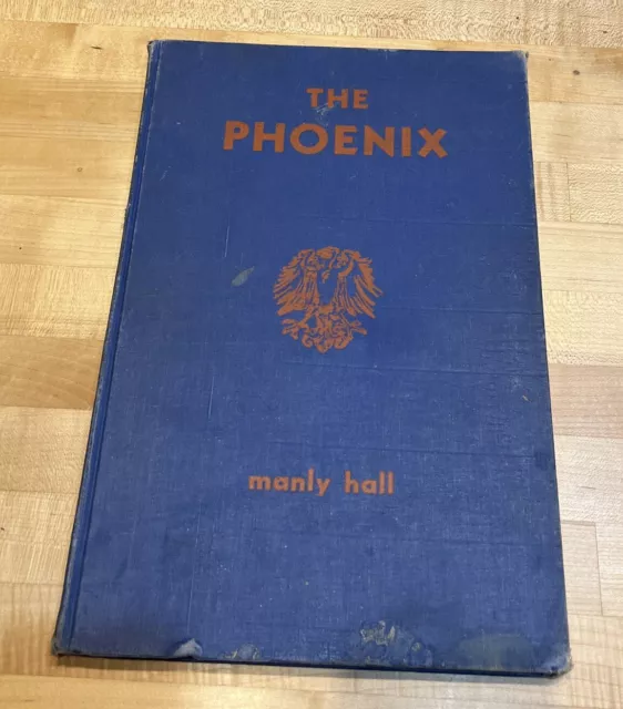Manly P Hall SIGNED 2nd Edition Phoenix An Illustrated Review of Occultism 1945