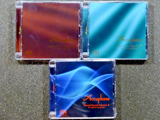ACCUPHASE SPECIAL SOUND Selection Vol 4-8 hybrid SACD CD EUR 650