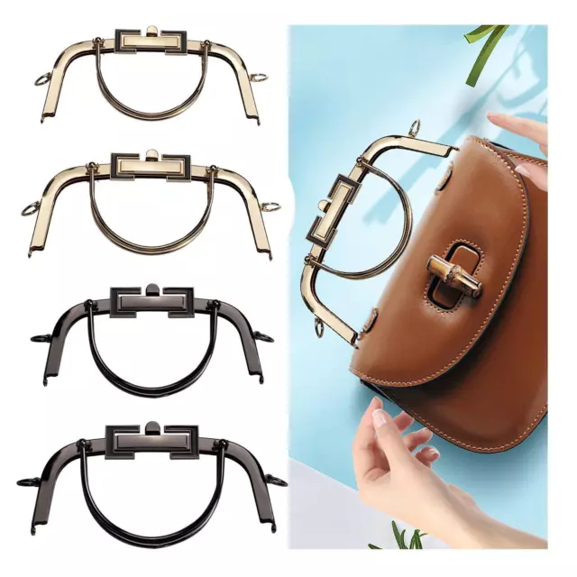 Purse Frame Making Bag Kiss Clasp Lock for Handmade Handbag Sewing DIY Craft