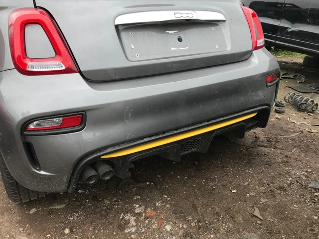 FIAT 500 ABARTH 595 Rear Bumper Off Abarth Trofeo 2018 For Parts ...