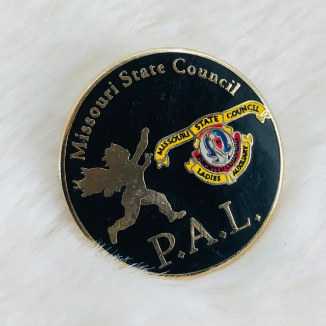 Missouri Knights of Columbus State Council PAL Enamel Member Lapel Pin