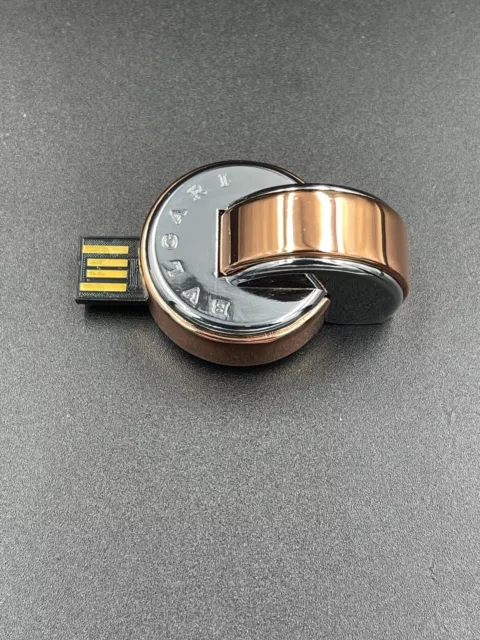 Luxe Bulgari Omnia clef USB neuve avec boîte signée design XXème siècle