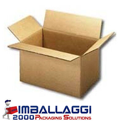 Onda Da 5 a 20 SCATOLE CARTONE TRASLOCO 60x40x40 DOPPIA ONDA SPEDIZIONI IMBALLAGGIO 