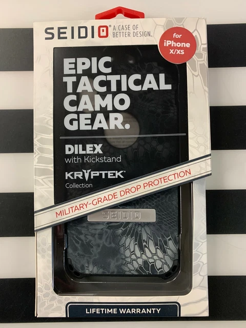 SEIDIO DILEX with Kickstand - iPHONE X Kryptek TYPHON *N*E*W*
