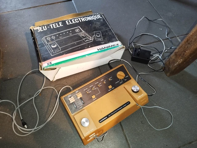 ANCIENNE CONSOLE DE jeu modèle "Soundic Programmable" plus 5 jeux