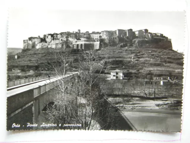 Orte Scalo   -  Ponte Amerino E Panorama  -