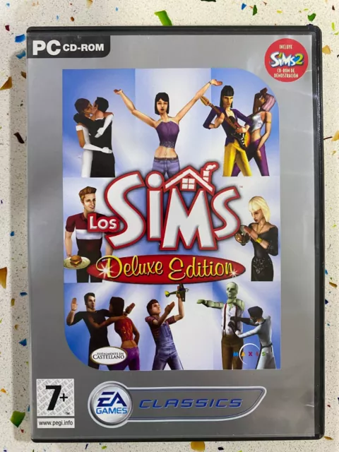 Die Sims Deluxe Ausgabe 2 X PC Set EA Spiele (Enthält / Beinhaltet 2 Vorführung)