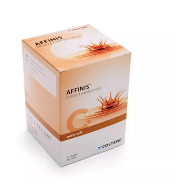 Coltene Affinis Abformmaterial Putty Doux 2x300ml Neuf / Emballage D'Origine