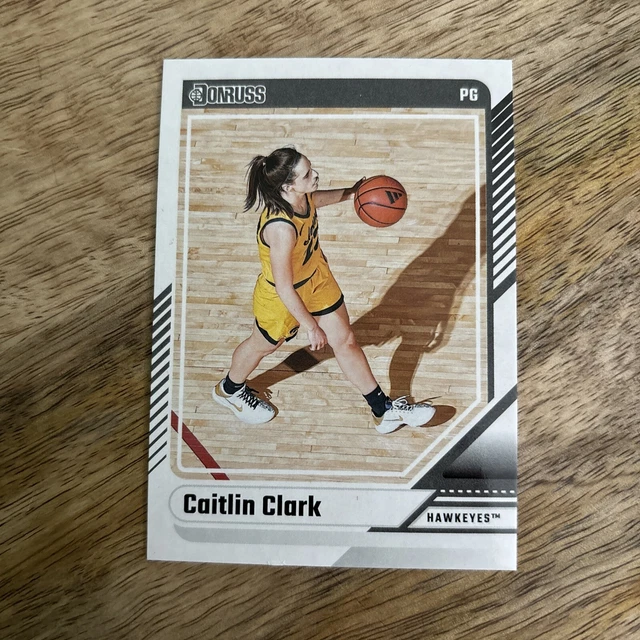 CAITLIN CLARK 2024 Panini Caitlin Clark Colección Iowa Donruss 12 PWE