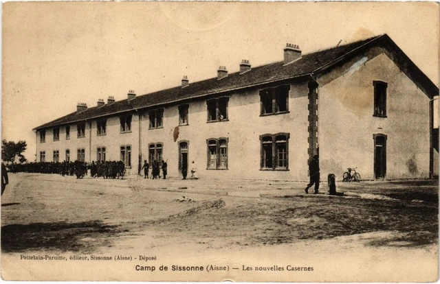 Carte Postale Ancienne Aviation - Camp De Sissonne (Aisne) - Avion Au Départ - 1919-1938