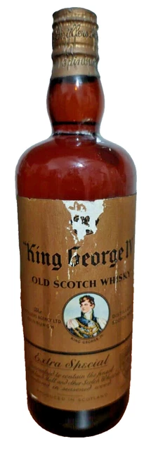 KING GEORGE IV Blended Scotch Whisky - Spring Cap - 0,75L 43,4