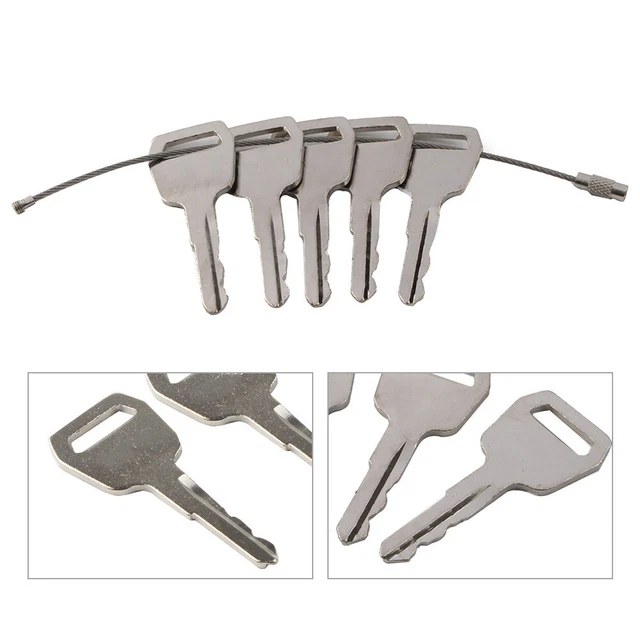 Ignition Keys For Toyota Forklift (Old)  # 511416 57421-22060-71 Metal 5Pcs US