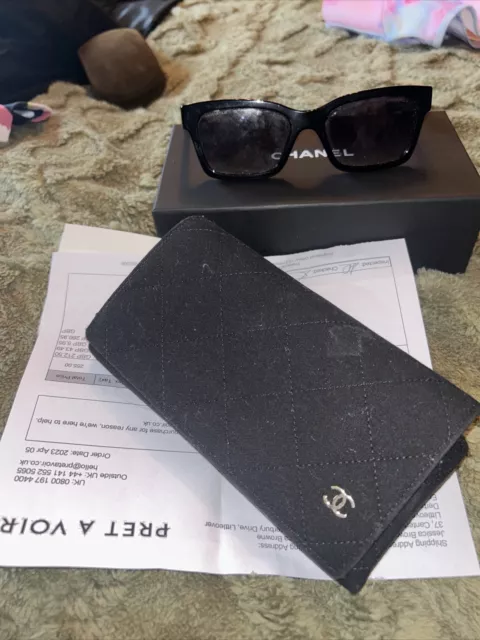chanel tweed sunglasses products for sale