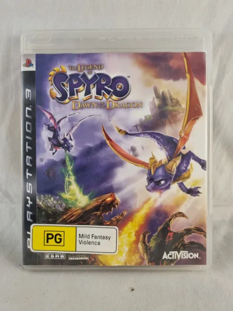 PS3 The Legend of Spyro Dawn of the Dragon PlayStation 3 with Manual *FREE POST*
