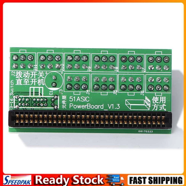 750W-1200W PSU POWER Supply Breakout Board 10 Ports PCIe 6Pin for HP ...