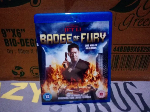 Blu-Ray BADGE OF FURY Jet Li. In Chinese only
