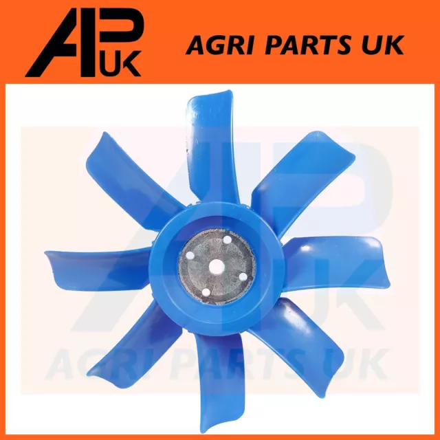 8 Blade 16" Blue Fan for Ford 3310 3330 3400 3430 3600 3610 3900 Tractor