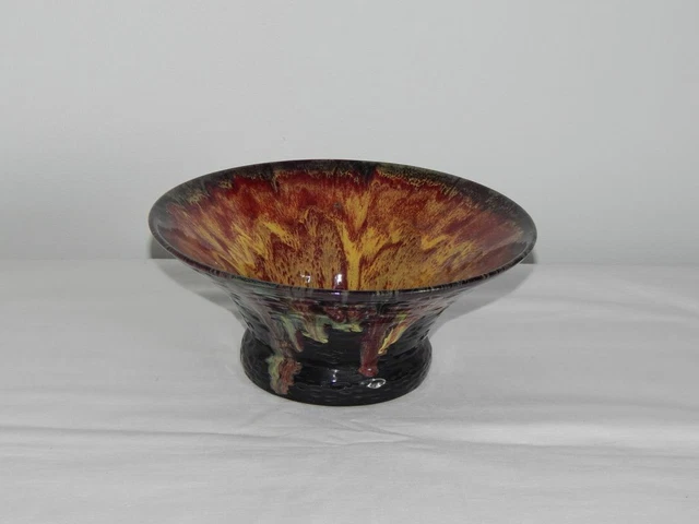 Ancienne Assiette Creuse Céramique Signée Morvan - Années 50 - Vintage