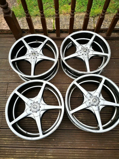 17& KOSEI RT-RACER Alloys Wheels 4x114 4x100 Honda Civic Type R eg4 MX5 ...
