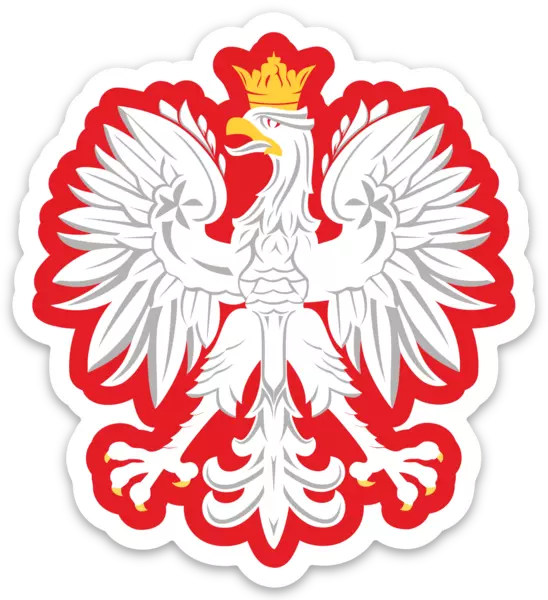 Polish Crowned White-Tailed Eagle / Poland Coat of Arms magnet