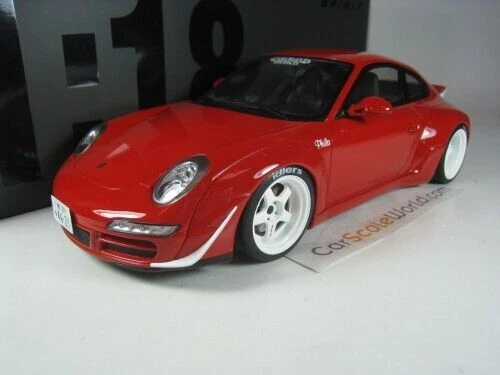 IXOMODELS Porsche RWB 997 Rouge 1/18 - IXO18CMC168.22 - Neuve Sous Boîte