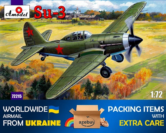 Maquette Sukhoi Su-17 P (1949) - Kit Plastique 1/72, Marque A&A, à Monter Et Peindre, Neuf