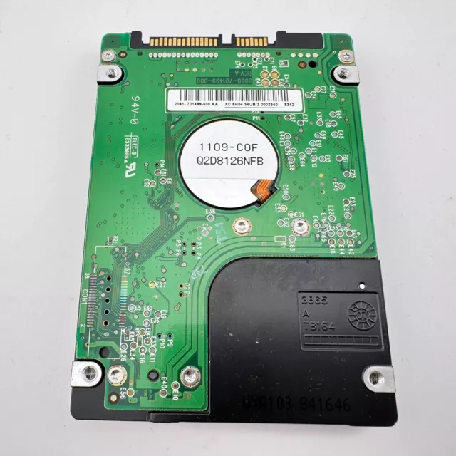 Western Digital Scorpio 320GB WD3200BEVT 5400RPM 2.5" HDD SATA HARD DRIVE 2