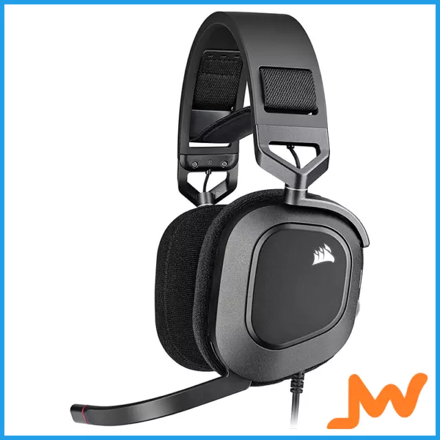 CORSAIR CA-9011237-AP HS80 RGB USB Wired Gaming Headset - Carbon - Dolby  Atom $183.76 - PicClick AU