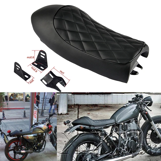 Cafe-Racer Seat Yamaha Xj 900 S Diversion, Sr 250/400/500 Flat Brown £90.18  - Picclick Uk