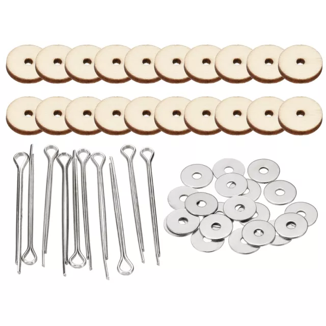 14mm Doll Joints, 10 Set Cotter Pin Joints Connector and Fiberboard Tray