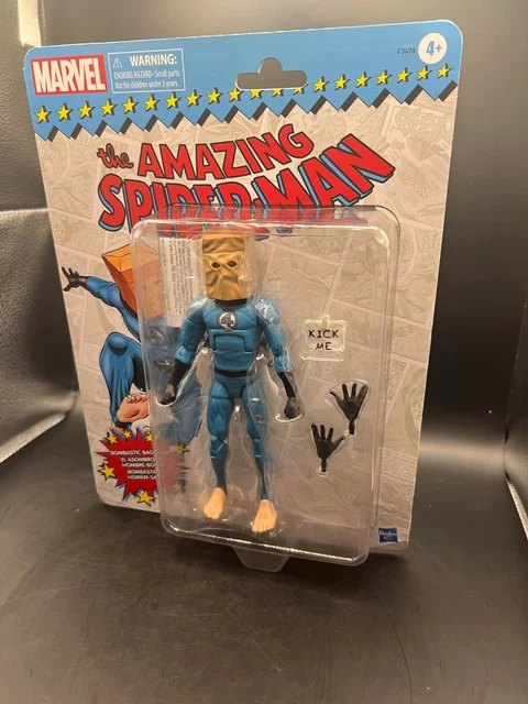 Marvel Legends Retro The Amazing Spider-Man Bombastic Bag Man Target Exclusive