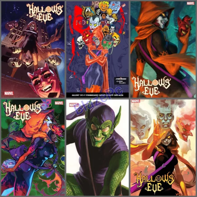 Hallows Eve #1 Cover A B C D E F Variant Set Options Marvel 2023 NM