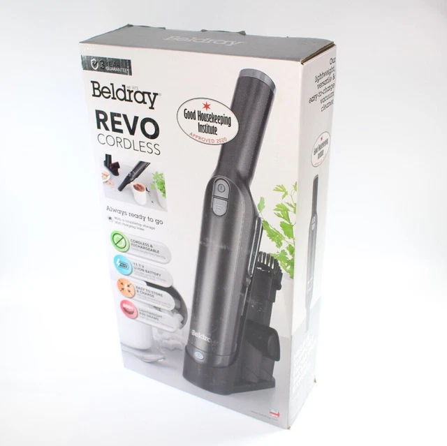 BELDRAY HANDHELD CORDLESS Vacuum Cleaner Revo Countertop Base 1.11 V