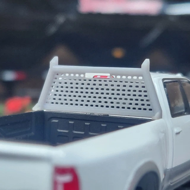1/64 Scale 3D Printed Brushguard – Greenlight/M2 Universal Fit, 3 Sets, GMC Truck