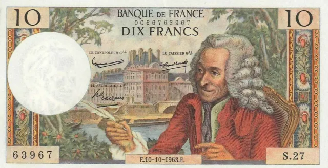 TOILE TABLEAUX    billet de banque 10 francs  50X70 CM