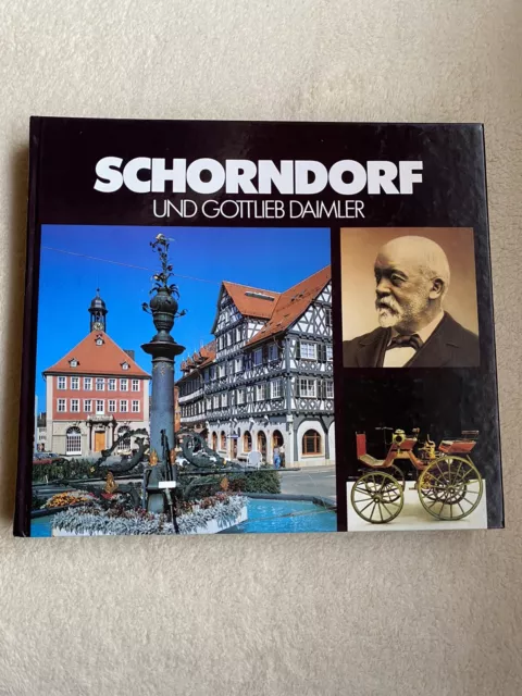 Buch "schorndorf und gottlieb daimler" Inkl. 150 Jahre Gedenkmedaille