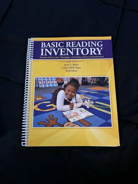 BASIC READING INVENTORY Student Booklet : Student Word Lists, and ...