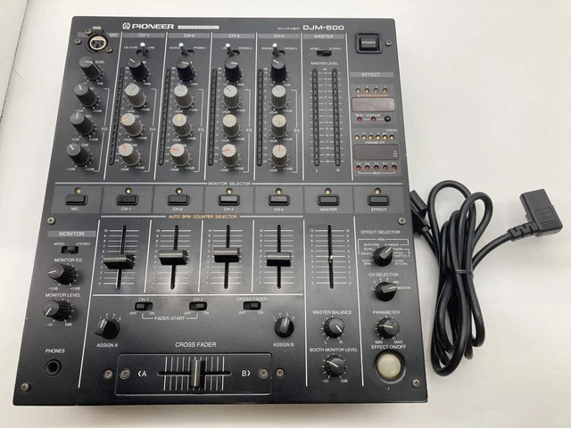 Pioneer DJM-500 4-Channel Performance Mixer DJ Mixer Model from JP Pioneer DJM-500 4-Channel Performance Mixer DJ Mixer Model from JP