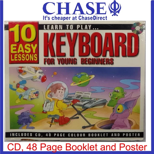 LEARN TO PLAY The Keyboard CD with Booklet & Poster 10 Easy Lessons ...