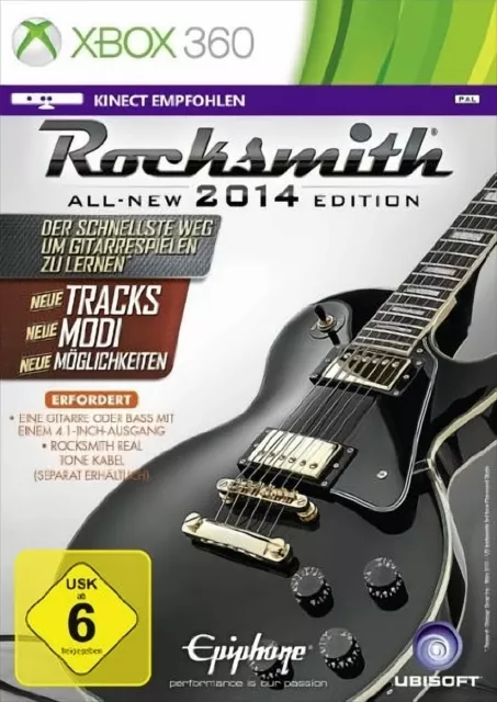 Rocksmith 2014 XBOX360 Neu & OVP