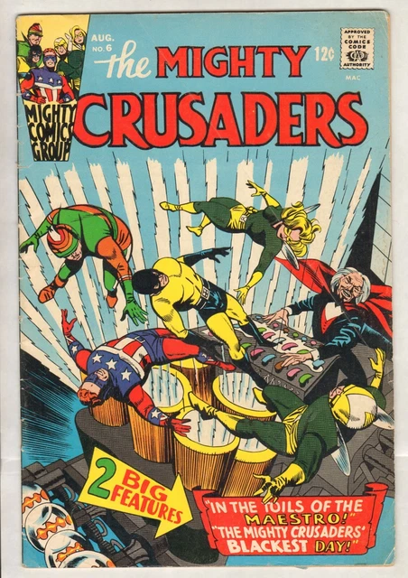 Mighty Crusaders #6 (FN) (1966, Archie)