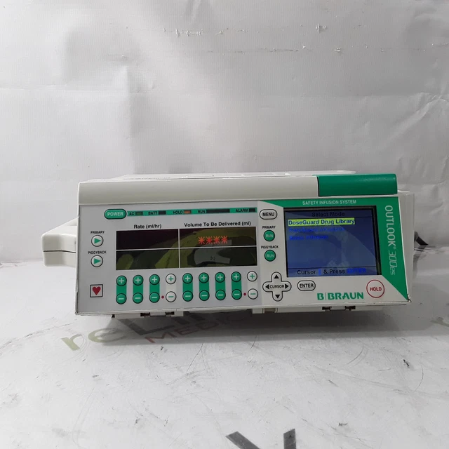 B. Braun Medical Inc. Outlook 300ES Infusion Pump